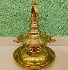 Brass Oil Lamp
